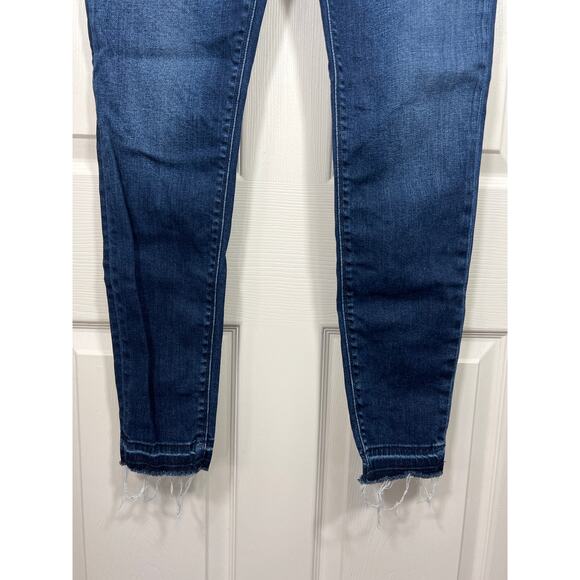 Hudson Jeans Nico Mid Rise Super Skinny Leg Ankle Released Hem Women's 29 - Picture 3 of 8